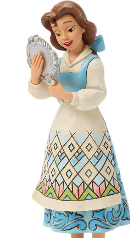 Belle with Mirror Figurine