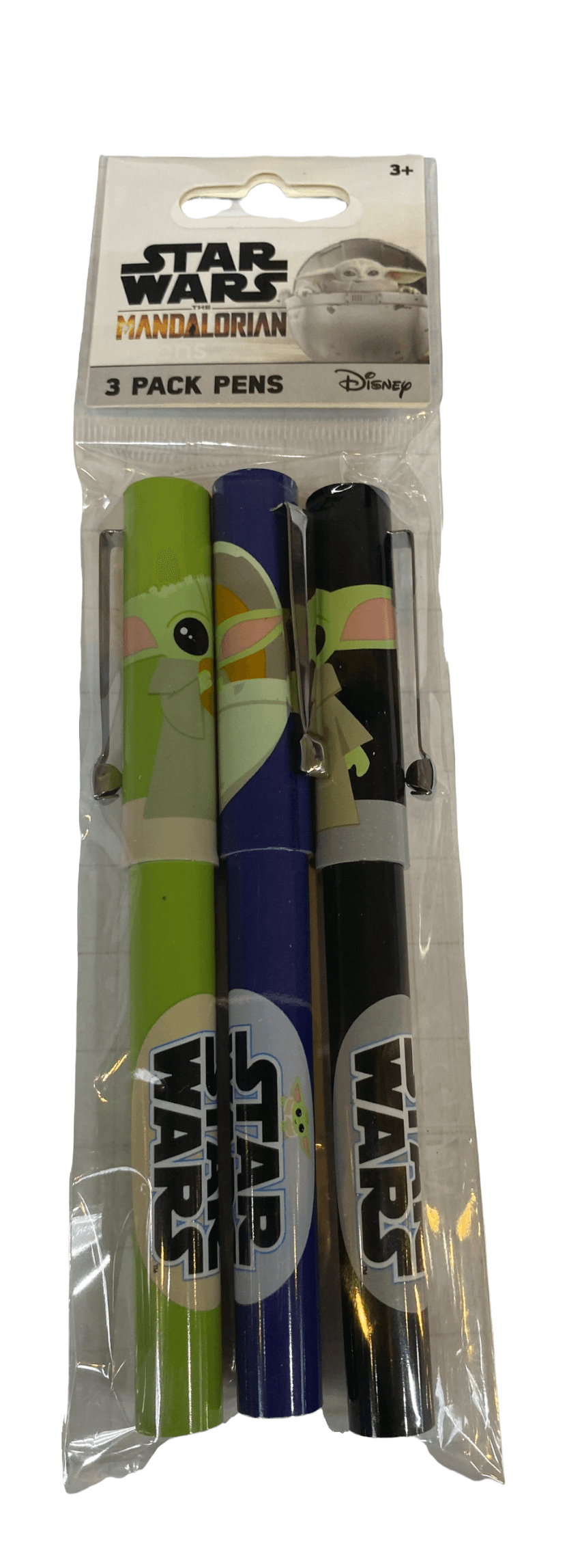 Mandalorian 3pk Pens in Poly Bag