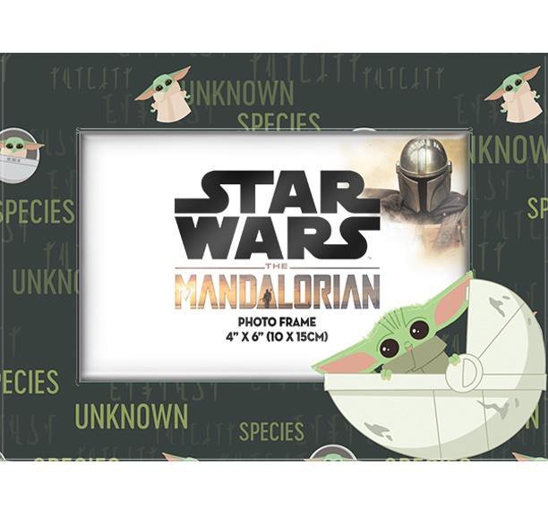 Mandalorian Photo Frame, 4" x 6", Multi-Colored