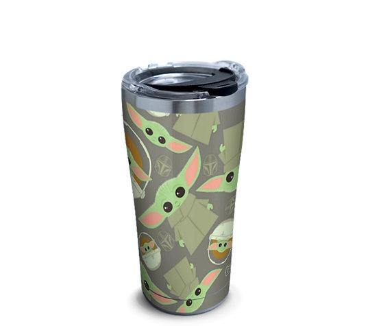 Mandalorian The Child Pattern Stainless Steel Tervis Tumbler