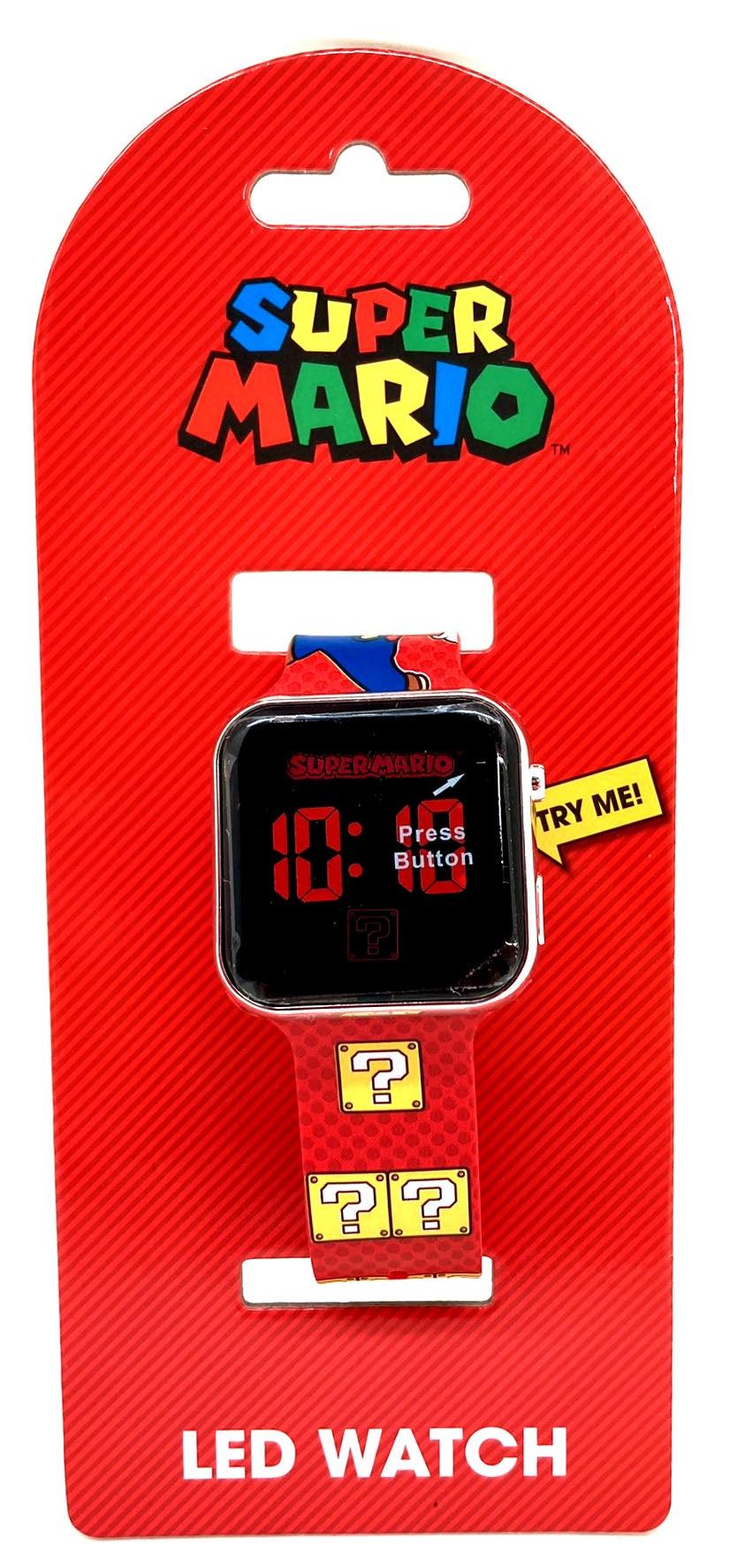 Mario Led Watch With Printed Straps