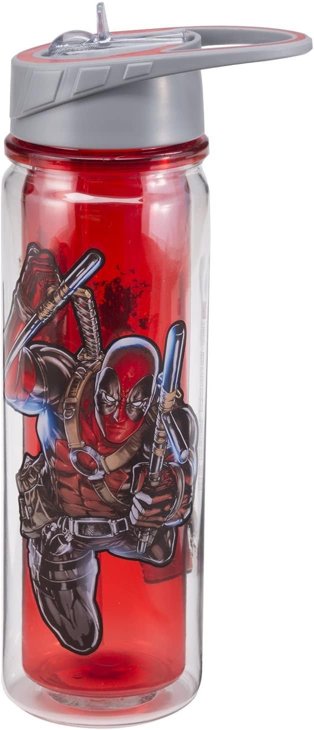 MARVEL DEADPOOL 16 OZ. TRITAN WATER BOTTLE