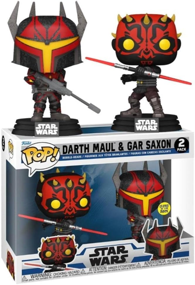 Star Wars Funko Pop Clonewars Maul & Gar 2PK