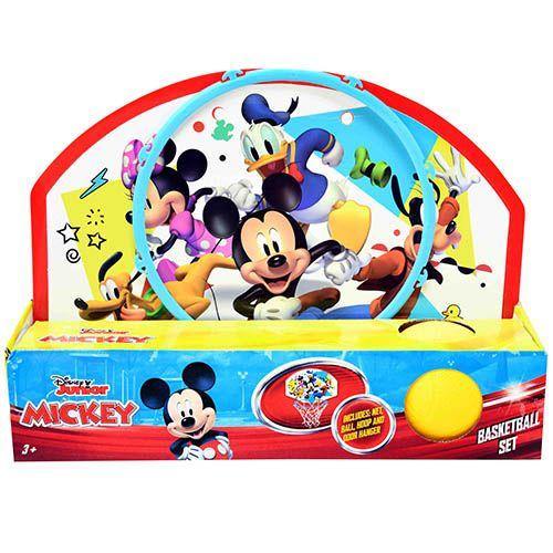 Mickey 13.5 x 10" Basketball Hoop with ball