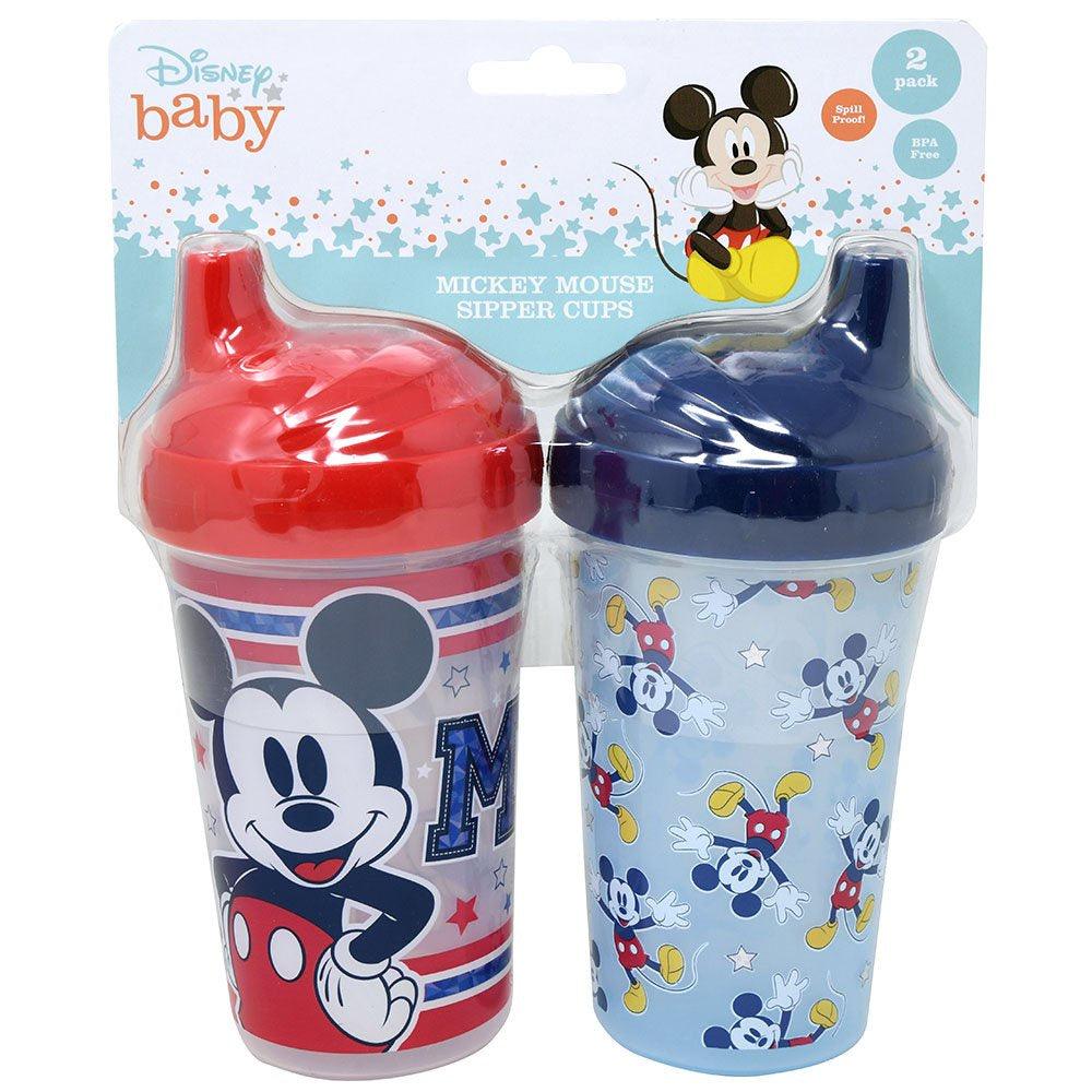 Mickey 2pk Hard Spout Sippy Cup