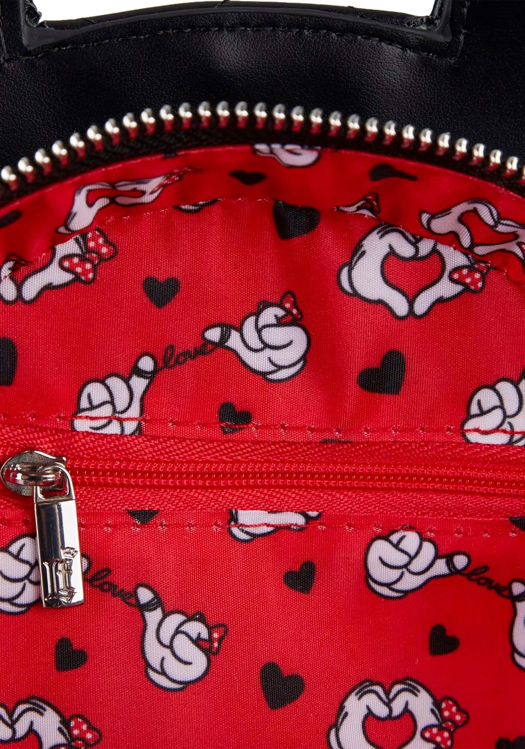 Mickey and Minnie Mouse Love Reversible Crossbody Bag
