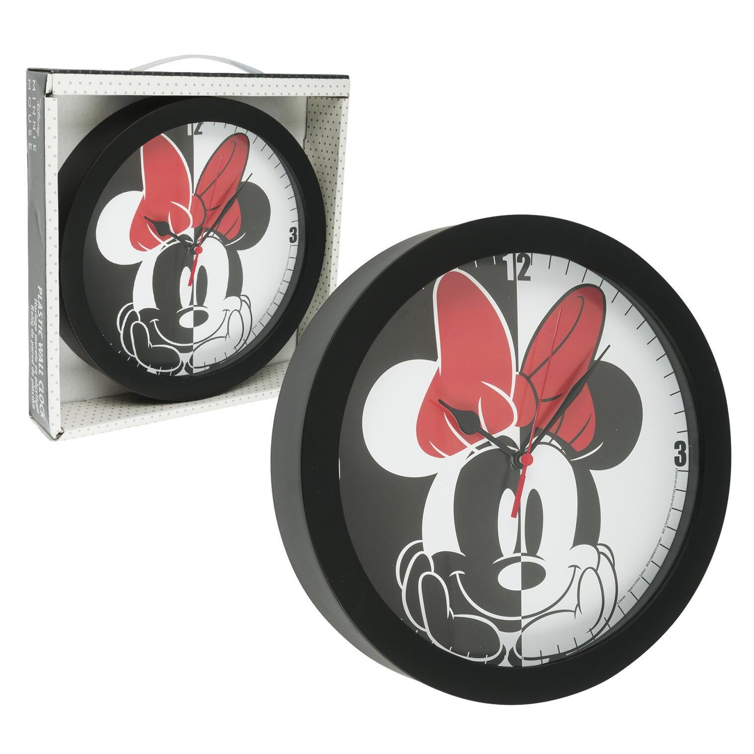 Mickey and Minnie Wall Clock- 9.5"