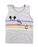 Mickey, Donald & Goofy Boys Toddler Tank Top