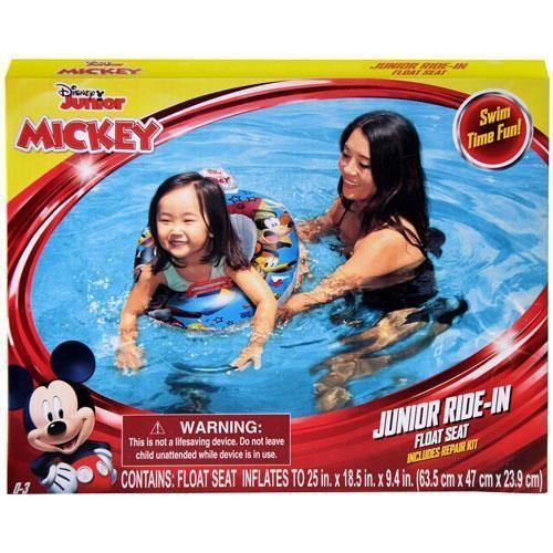 Mickey Mouse Baby Toddler Ride On Float Seat