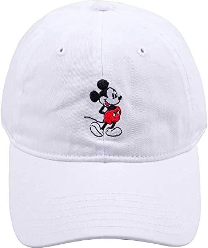 Mickey Mouse Baseball Hat, Adjustable Dad Cap