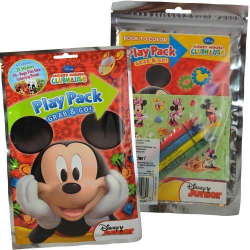 Mickey Mouse Club House Grab n Go Play Pack