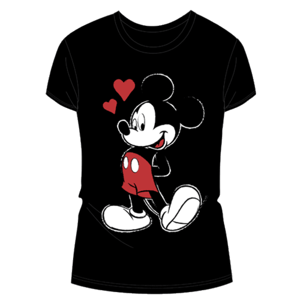 Mickey Mouse Hearts Loungewear Tee