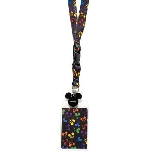 Mickey Mouse Rainbow Lanyard