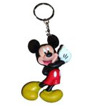 Mickey Mouse Classic 2d Lazer Pvc Key Chain
