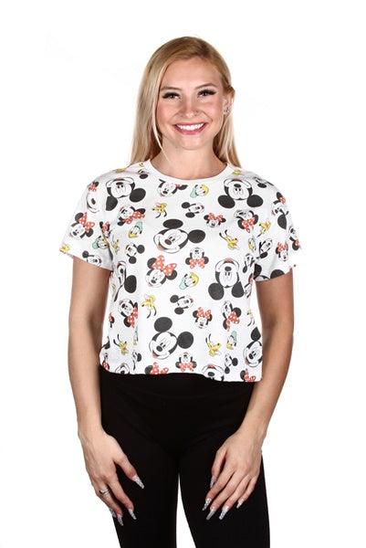 MICKEY/MINNIE JUNIOR CROP TOP