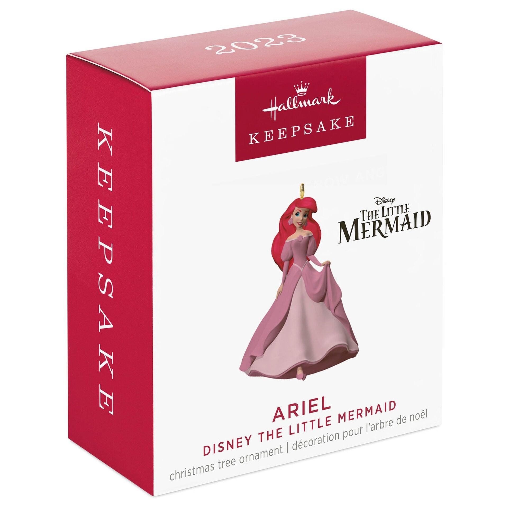 Mini Disney The Little Mermaid Ariel Ornament, 1.25"