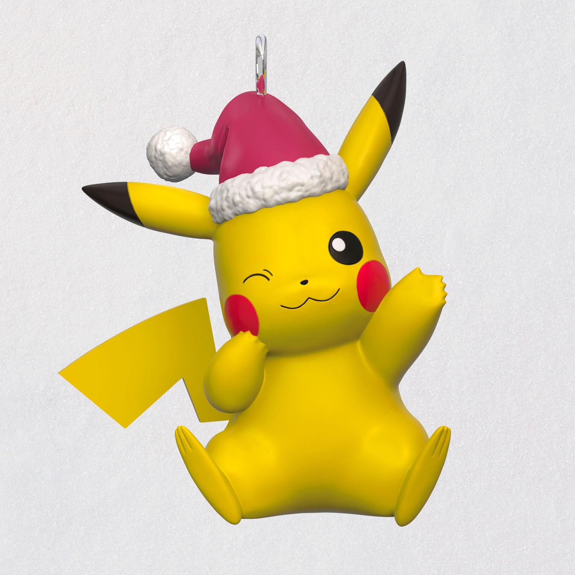 Mini Pokémon Holiday Pikachu Ornament, 1.04"