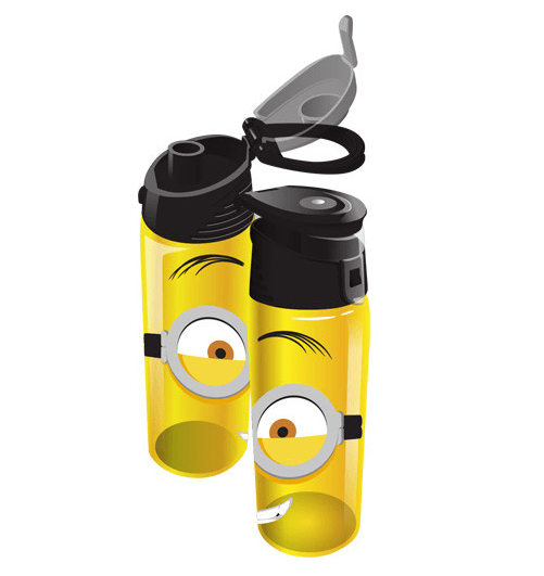 Minions Flip Top Water Bottle