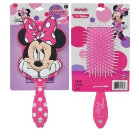 Minnie Cute Shaped Rubber Brush with Hangtag