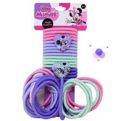 Minnie 36pk Hair Elastics on Card