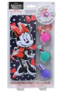 Minnie 3pk Nail Polish With Tin on Card
