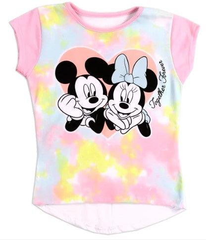 Minnie & Mickey Together Forever Girls T-Shirt