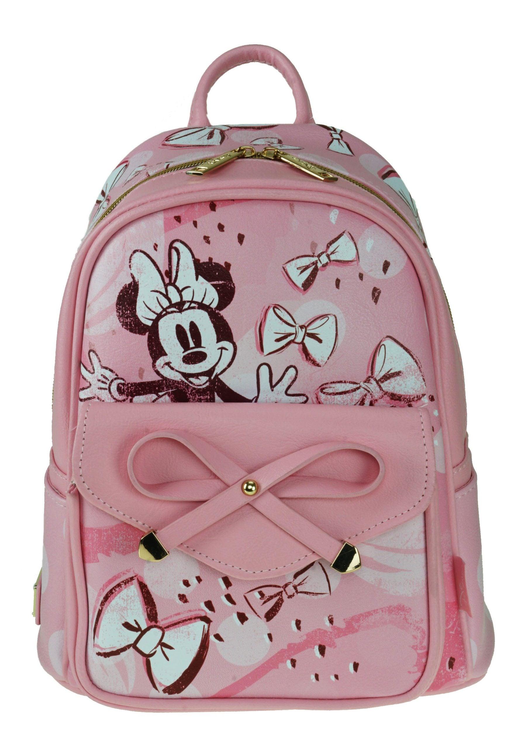 Minnie Mouse Faux Leather Mini Backpack