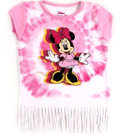 Minnie Mouse Girls Tie Dye T-Shirt