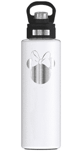 Minnie Silhouette Engraved on Glacier White-Tervis