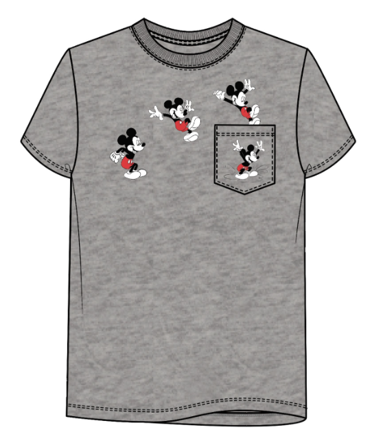 Family Mickey Pocket Tee Family Trip Disneyland Family T Shirts