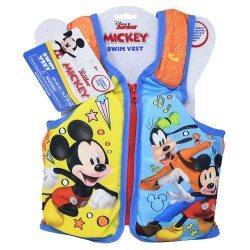 Mickey Swim Vest 9.5 x 2.25 x 14 Assrt