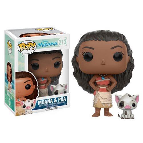Moana and Pua Pop! Vinyl Figures