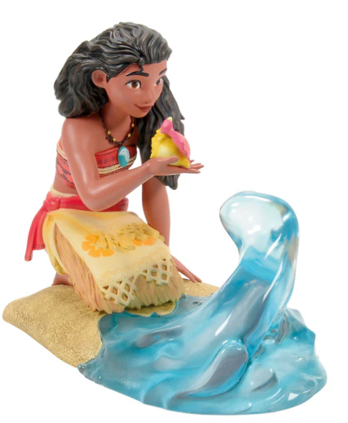 Disney Moana with wave Figurine