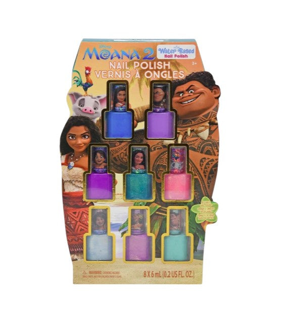 Moana 8pk Nail Polish in Box