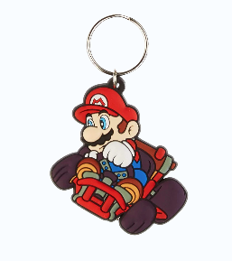 Mario Kart (Mario Drift) PVC Keychain