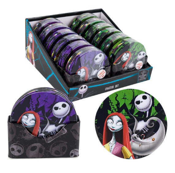 The Nightmare Before Christmas Round Coaster Set