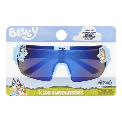 Kids Arkaid Bluey & Bingo Sports Wrap Sunglasses