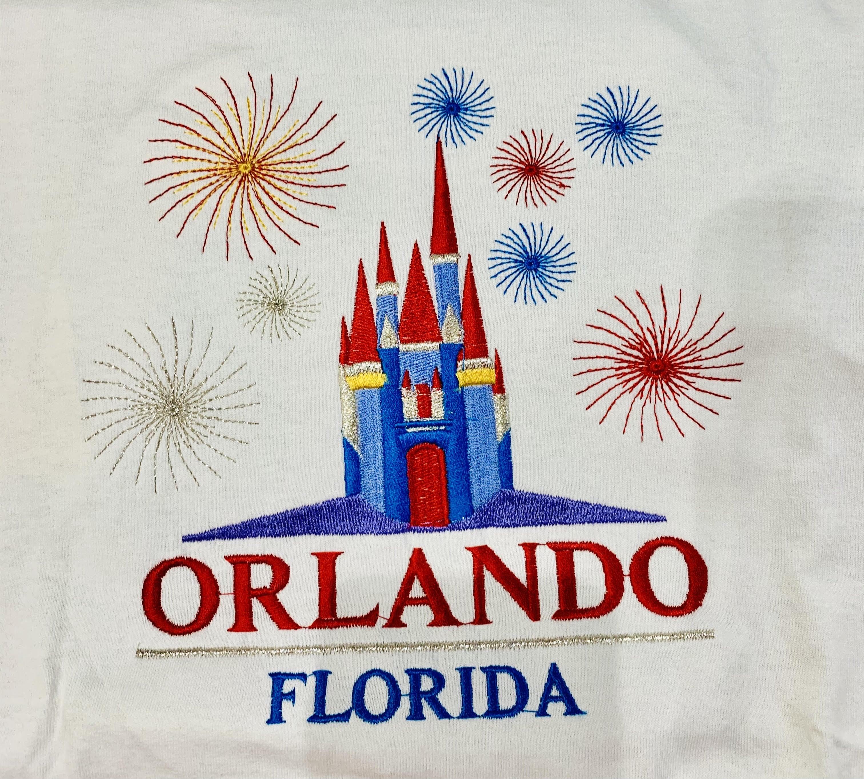 Orlando Castle White T-Shirt