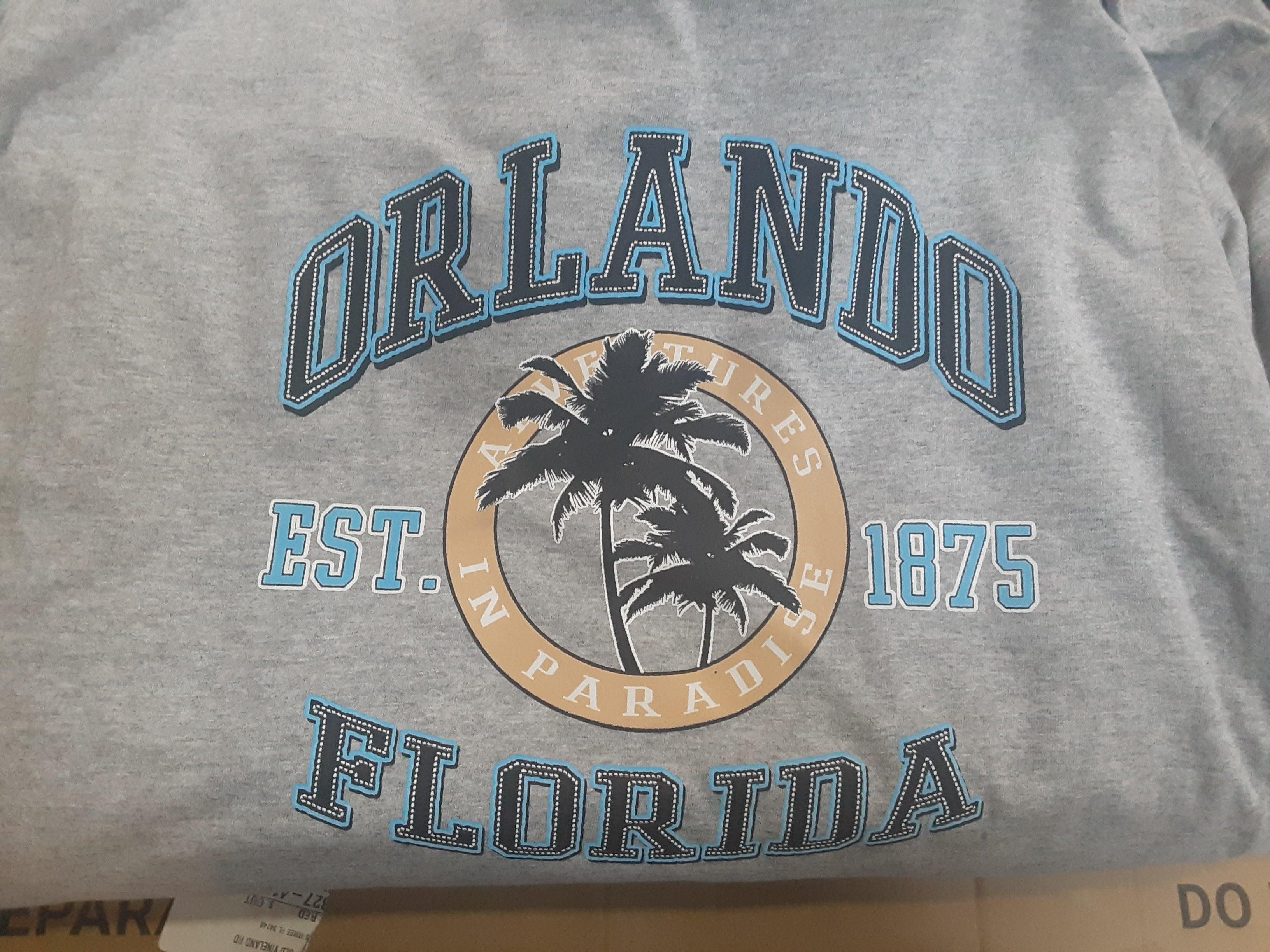 Orlando Est 1875 Florida Paradise - Heather Gray
