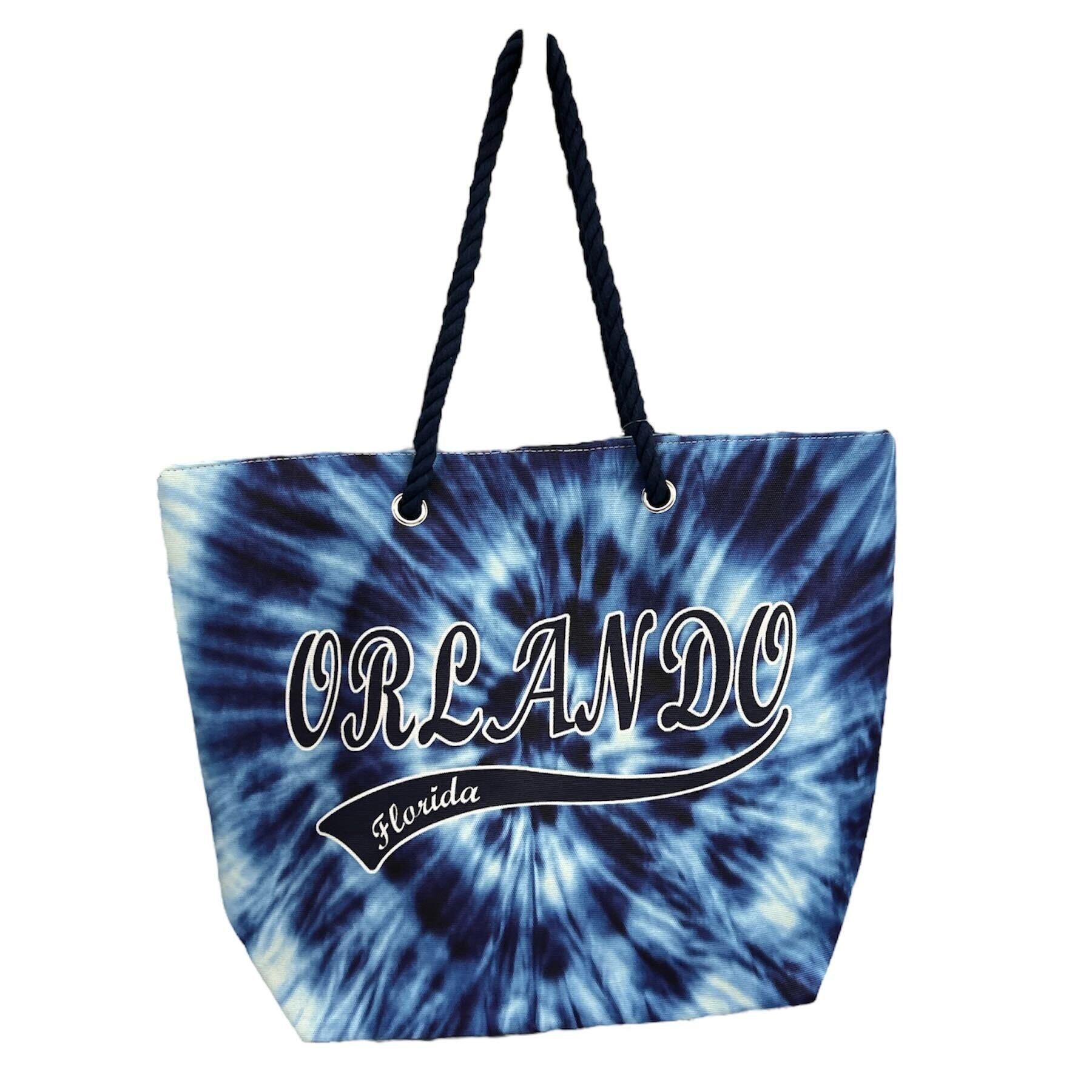 Orlando Tie Dye Rope Beach Bag