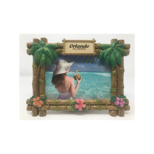 Palms Resin Photo Frame 4X6"