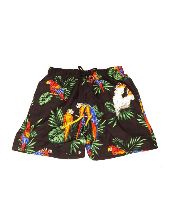 Parrot Men's Hawaiian Short Assrt