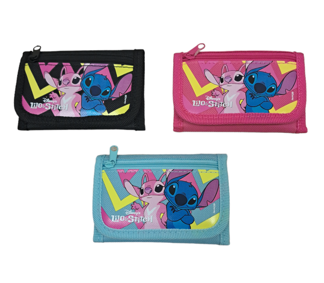 3-Fold Wallet Lilo and Stitch / Angel Ls2