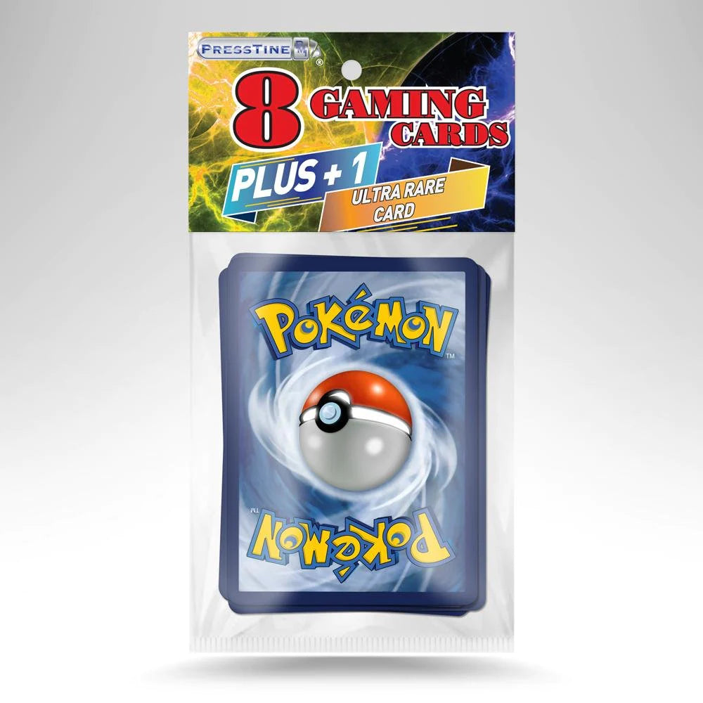 Pokemon 8 Card Plus+1 Toy - Safari Ltd Pokemon 8 Card Plus+1 Toy - Safari Ltd