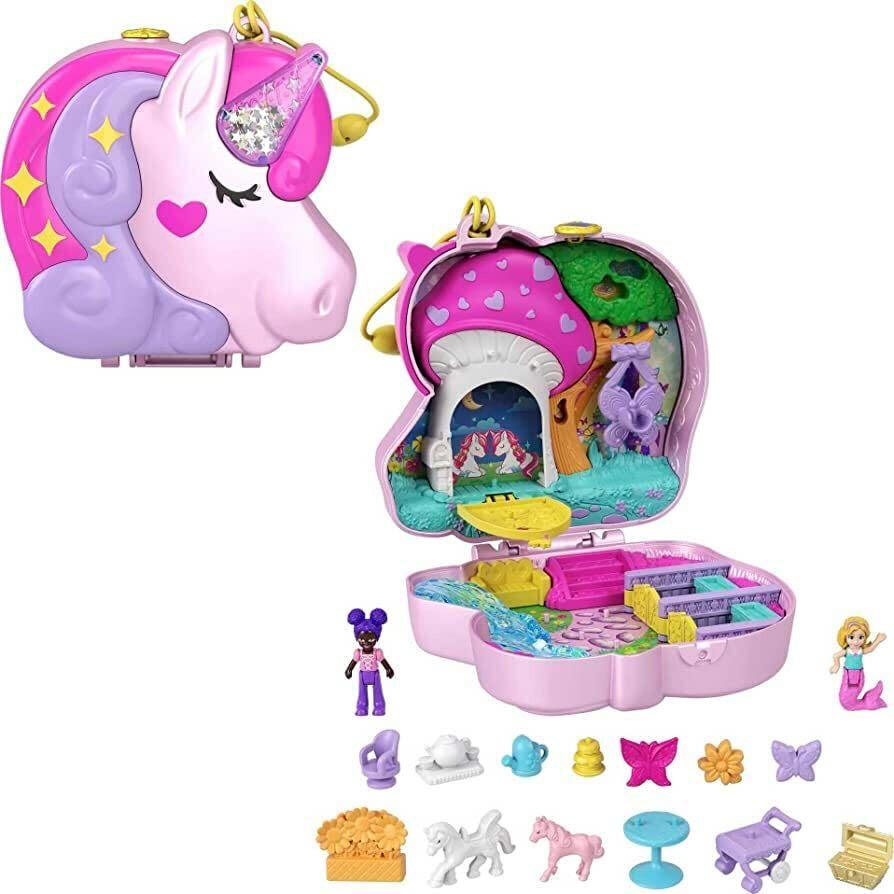 Polly Pocket Big Pocket World Compact Unicorn Fantasy