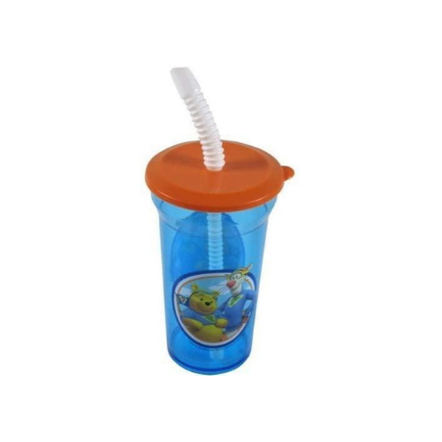 Pooh 14 oz. Sports Tumbler W / Lid & Straw