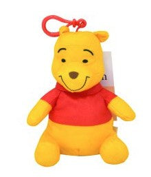 Pooh 6" Plush Full Body Zipper Pull