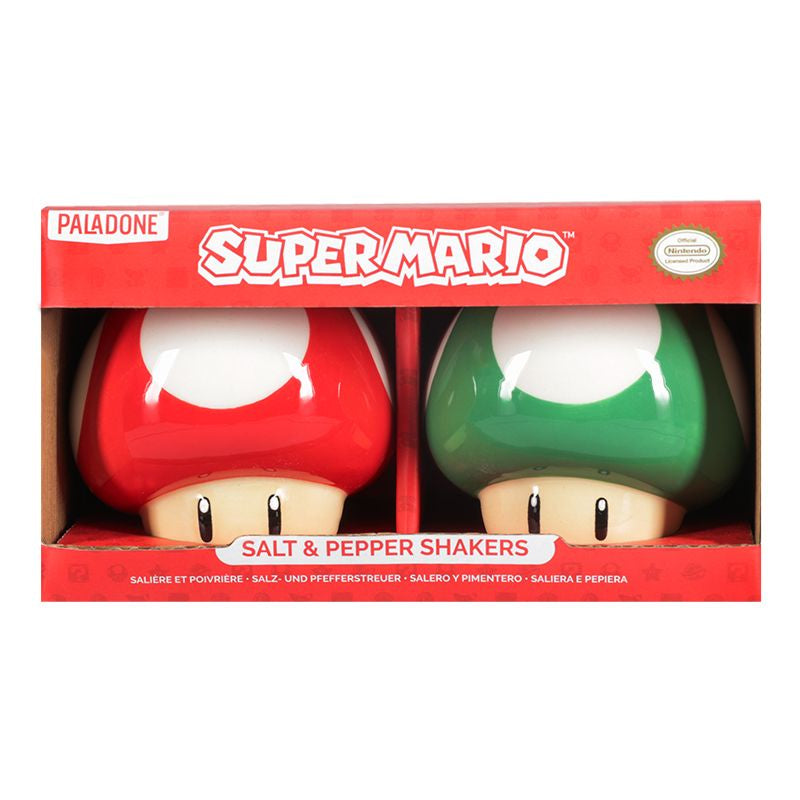 Super Mario™ Mushroom Salt and Pepper Shakers