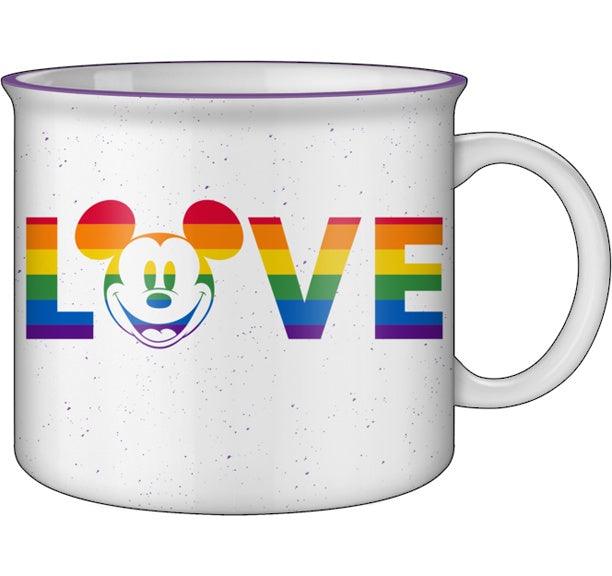 Pride Mickey Mouse 20oz Jumbo Ceramic Camper Mug