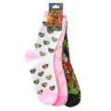 Princess 3pk Crew Socks Kids Size 3-6